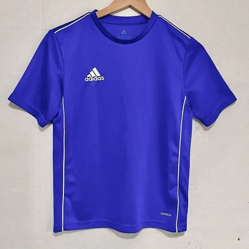 Adidas Aeroready Short Sleeve Tee Sz L. 13-14Y